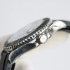 ROLEX YACHT-MASTER WHITE GOLD BLACK DIAL WATCH