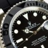 ROLEX YACHT-MASTER WHITE GOLD BLACK DIAL WATCH