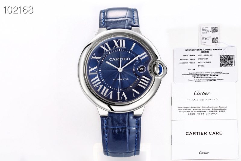 Cartier Ballon Bleu De Cartier Blue Dial Watch