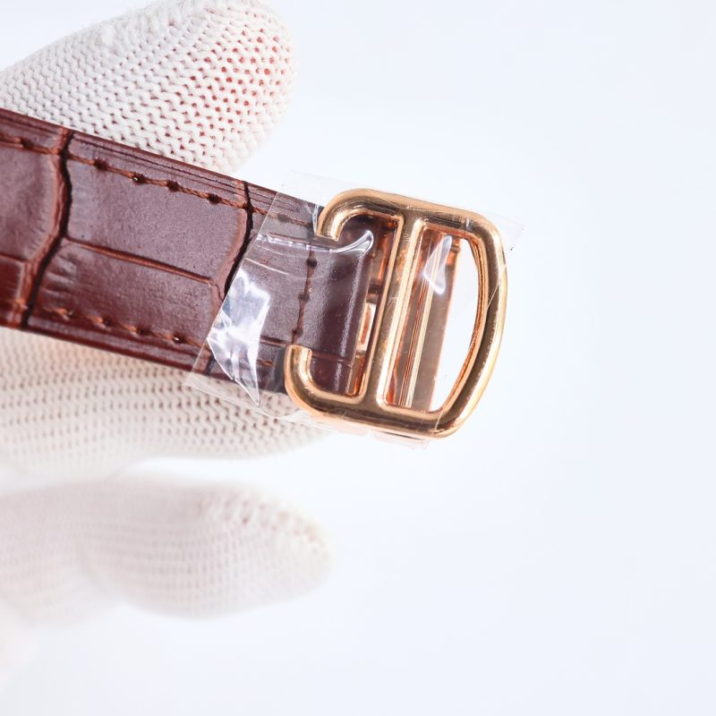 Cartier Ronde Louis Rose Gold Silver Dial Automatic Watch