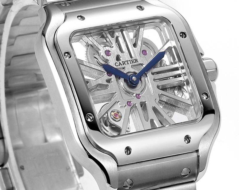 Cartier Santos De Cartier Skeleton Watch