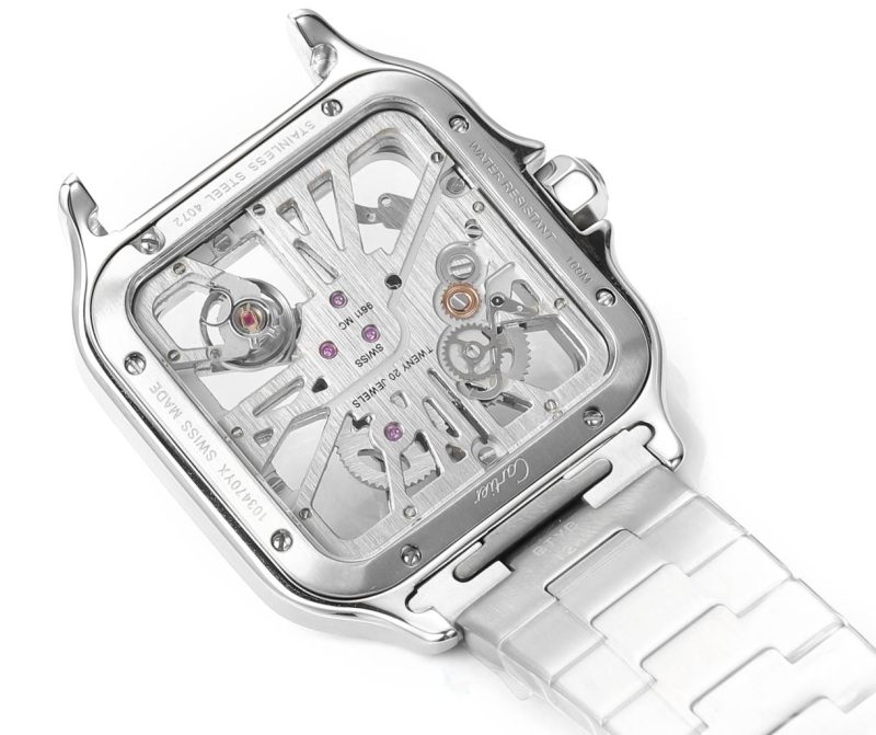 Cartier Santos De Cartier Skeleton Watch