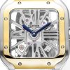 Cartier Santos De Cartier Skeleton Watch