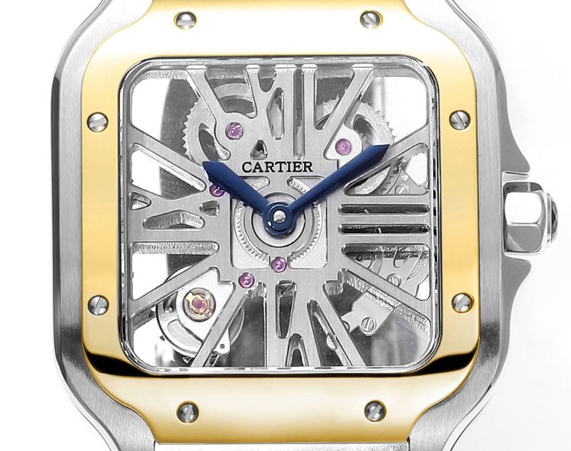 Cartier Santos De Cartier Skeleton Watch