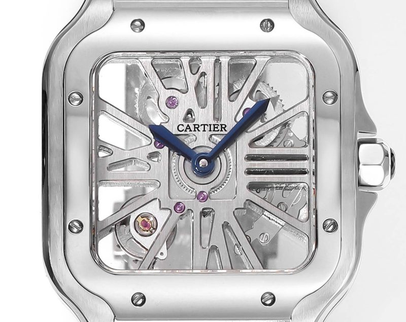 Cartier Santos De Cartier Skeleton Watch