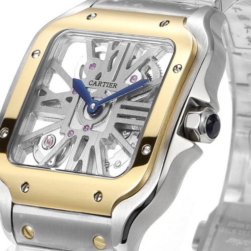 Cartier Santos De Cartier Skeleton Watch