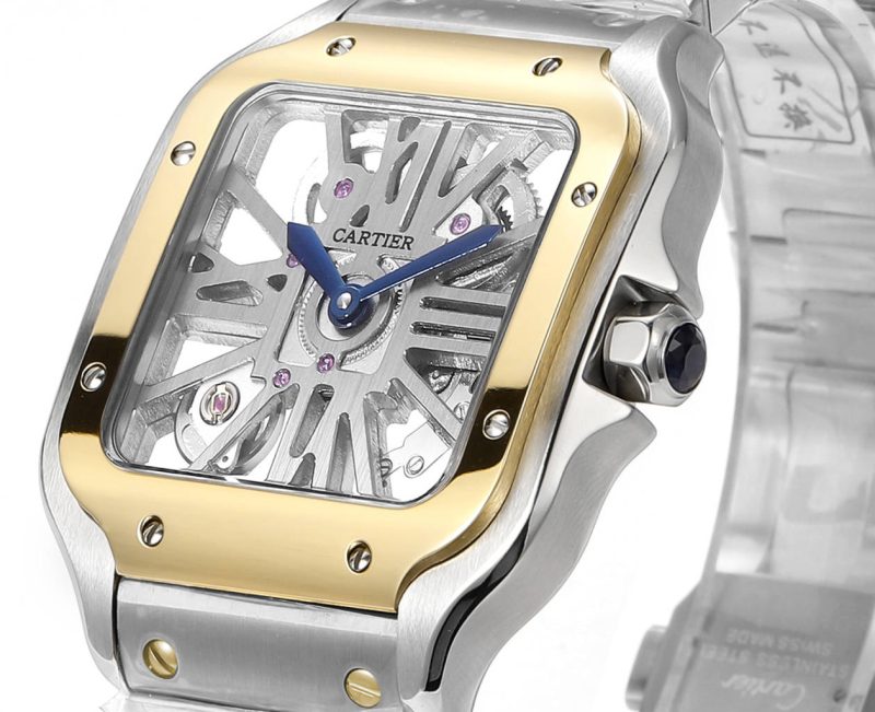 Cartier Santos De Cartier Skeleton Watch