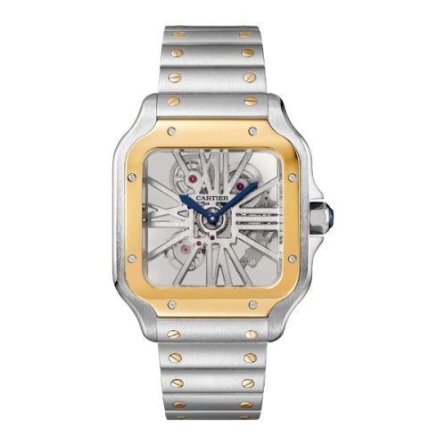 Cartier Santos De Cartier Skeleton Watch