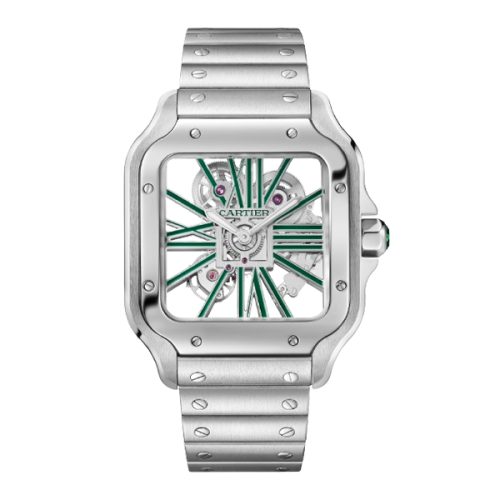 Cartier Santos De Cartier Skeleton Watch