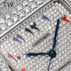 Cartier Santos De Cartier Swiss Watch With Diamonds