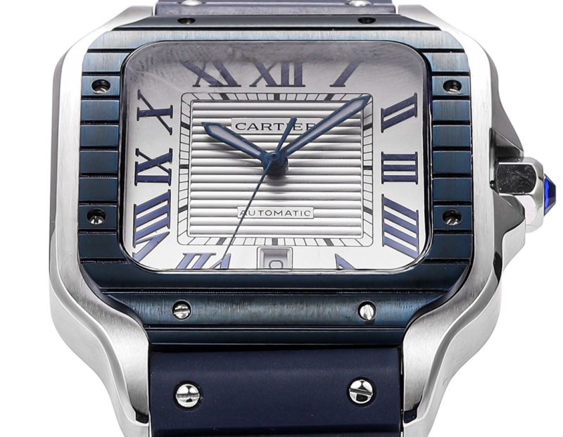 Cartier Sastos De Cartier Watch Blue
