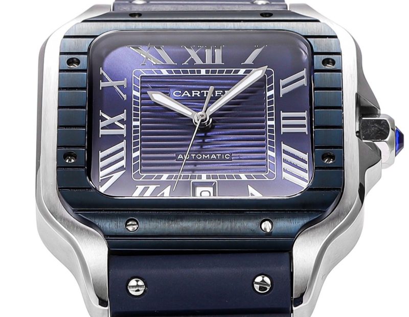 Cartier Sastos De Cartier Watch Blue