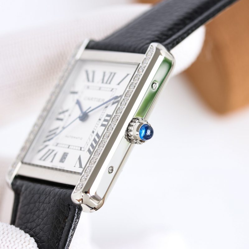 Cartier Tank Solo Watch Diamonds