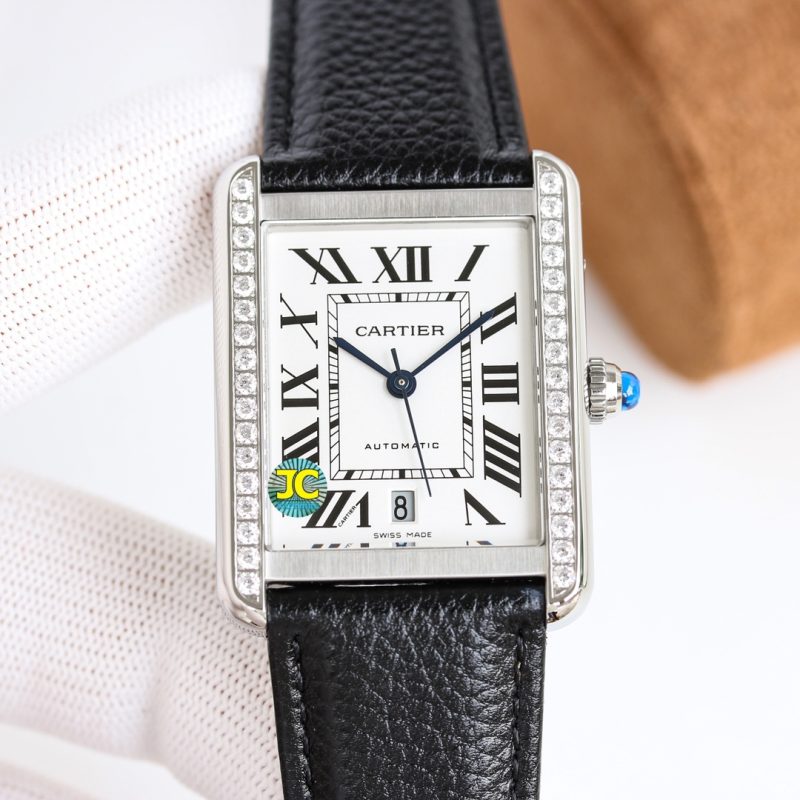 Cartier Tank Solo Watch Diamonds