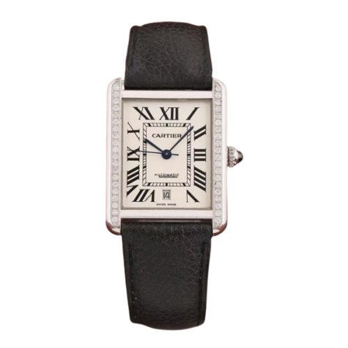 Cartier Tank Solo Watch Diamonds