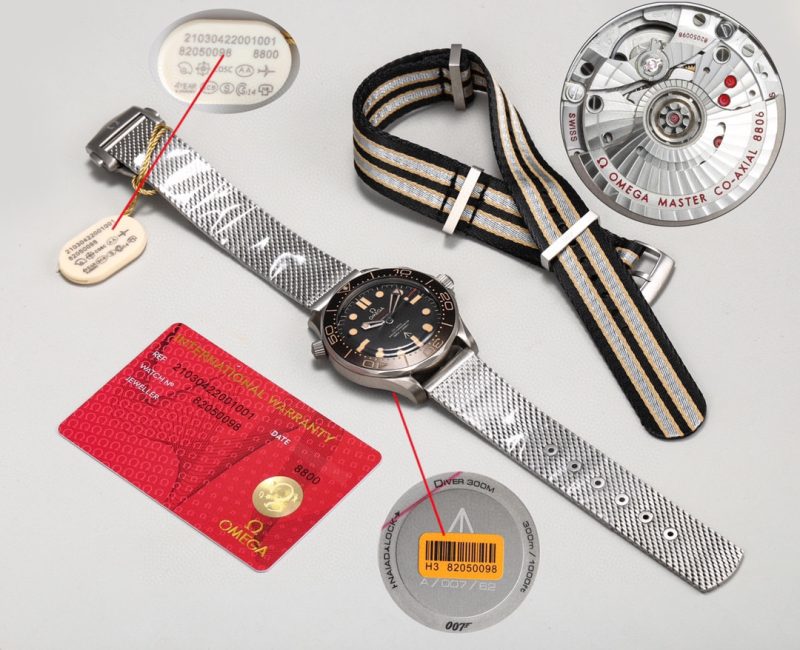 Omega Seamaster Diver 300M James Bond Watch
