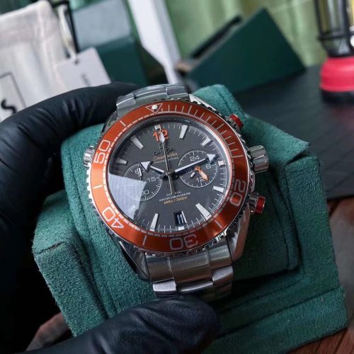 Omega Seamaster Planet Ocean Co-Axial Master Chronometer Chronograph Watch