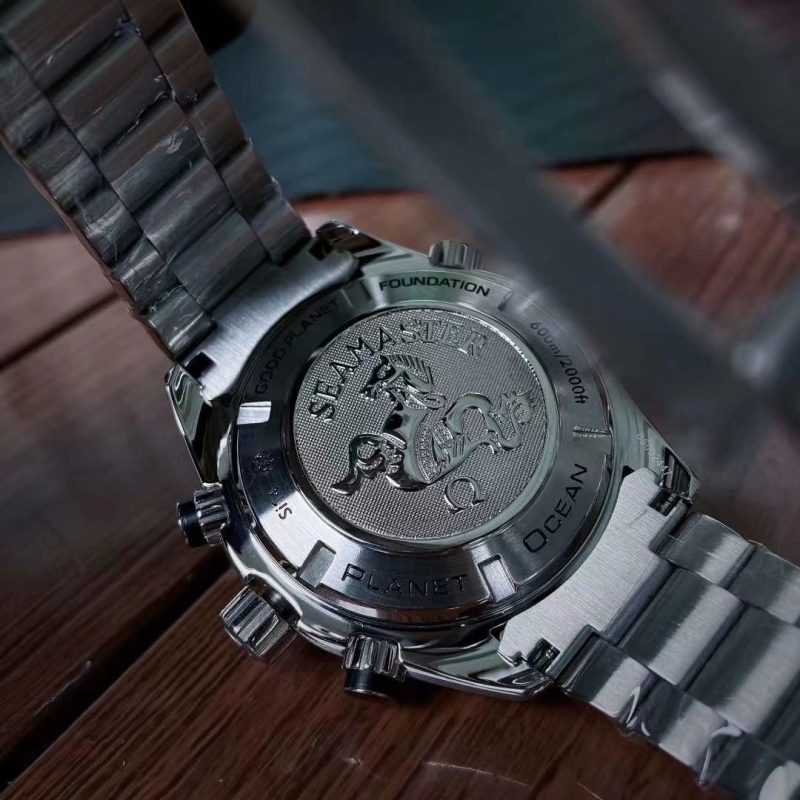 Omega Seamaster Planet Ocean Co-Axial Master Chronometer Chronograph Watch