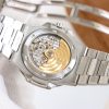 Patek Philippe Nautilus Black Dial Stainless Steel Watch