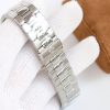 Patek Philippe Nautilus Black Dial Stainless Steel Watch