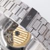 Patek Philippe Nautilus Crystal Diamond Dial Watch
