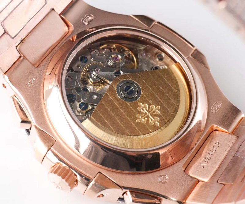 Patek Philippe Nautilus Crystal Diamond Dial Watch