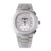 Patek Philippe Nautilus Crystal Diamond Dial Watch