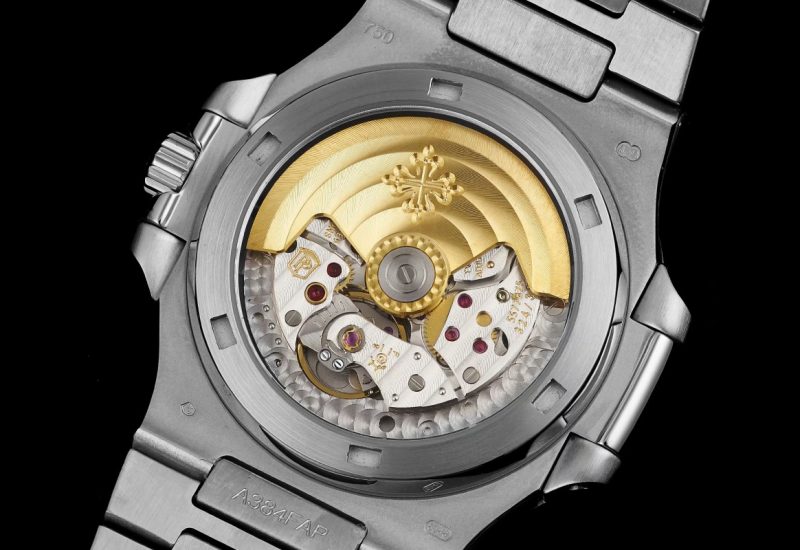 Patek Philippe Nautilus White Dial Diamond Stainless Steel Watch