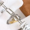Patek Philippe Nautilus White Dial Stainless Steel Watch