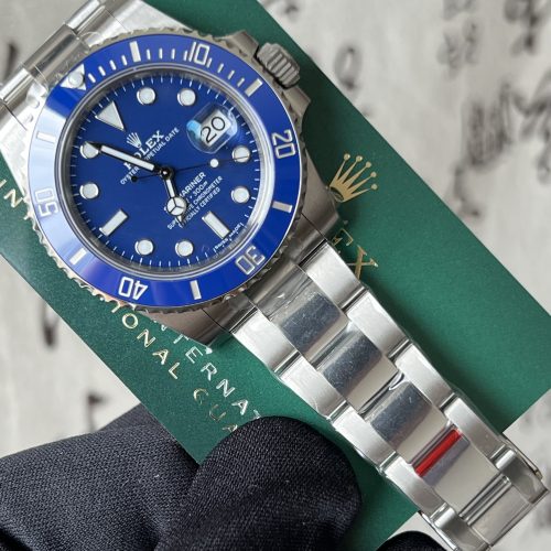 Rolex Submariner Date White Gold Watch
