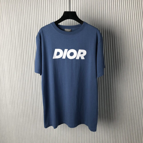 DIOR T-SHIRTS MEN BLUE - DS090