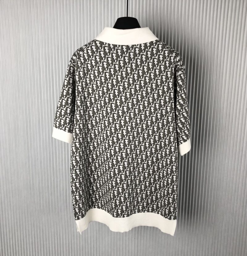 CHRISTIAN DIOR OBLIQUE POLO SHIRT