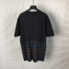 LV MONOGRAM GRADIENT EMBELLISHED SHORT-SLEEVED CREWNECK - LS076