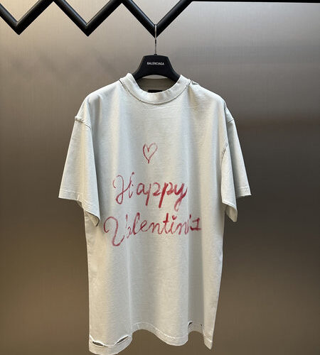 BALENCIAGA LIPSTICK VALENTINES T-SHIRT - BS085