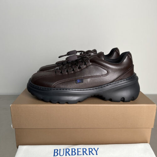 BURBERRY LEATHER SCOOT SHOES - BBR049