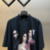 BALENCIAGA KIM K OVERSIZED T-SHIRT - BS071