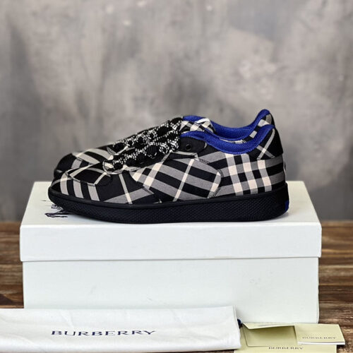BURBERRY CHECK TERRACE SNEAKERS - BBR035