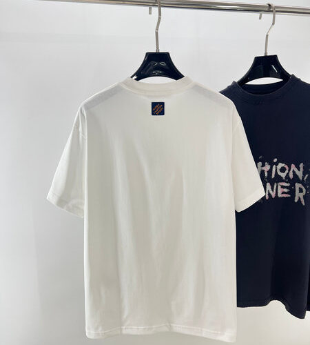 LV MONOGRAM FLOWER 3D GRADIENT PRINT T-SHIRT - LS070