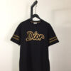 DIOR RELAXED FIT RIBBON LOGO T-SHIRT - DS122