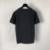 DIOR OBLIQUE RELAXED-FIT T-SHIRT BLACK - DS112