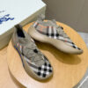 BURBERRY CHECK KNIT NEPTUNE SNEAKERS - BBR045