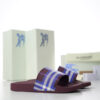 BURBERRY CHECK SLIDES - BSD002