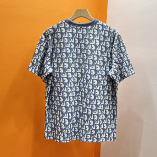 DIOR OBLIQUE RELAXED-FIT T-SHIRT - DS089