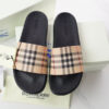 BURBERRY CHECK SLIDES - BSD008