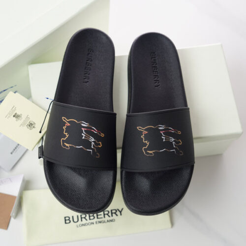 BURBERRY CHECK SLIDES - BSD022