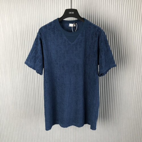 DIOR OBLIQUE RELAXED-FIT T-SHIRT - DS113