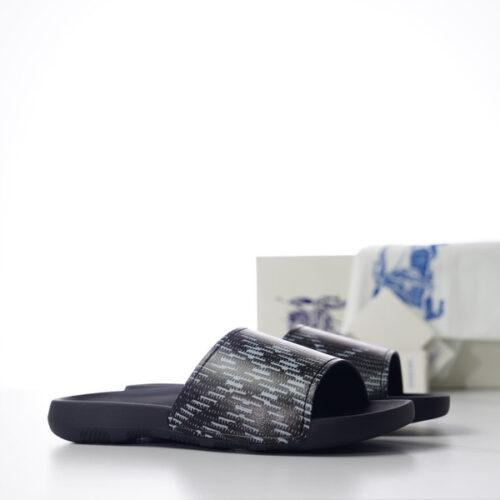 BURBERRY CHECK DIVE SLIDES - BSD014