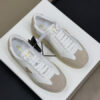 PRADA DOWNTOWN BOLD NAPPA LEATHER AND SUEDE SNEAKERS - PRS081