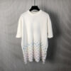 LV MONOGRAM GRADIENT EMBELLISHED SHORT-SLEEVED CREWNECK - LS075
