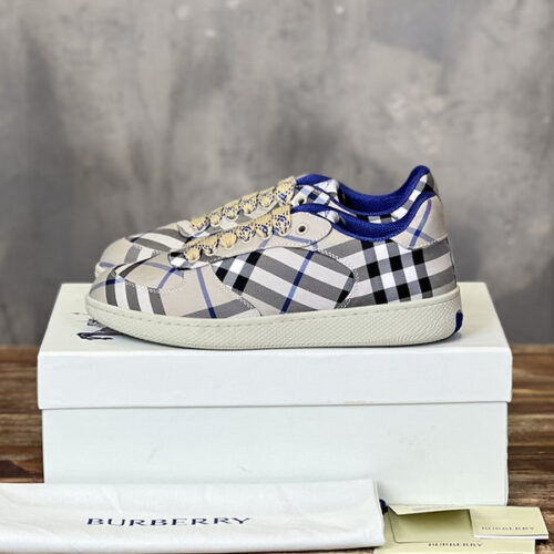 BURBERRY CHECK TERRACE SNEAKERS - BBR037